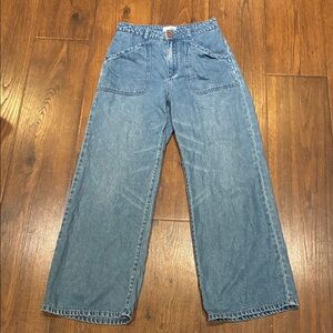 Amuse Society Blue Flare & Wide Leg Jeans